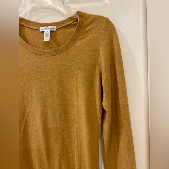 FREE with purchase: Ambience Apparel, Long Sleeve Tee, Mustard Gold, Sz M - Picture 5 of 12